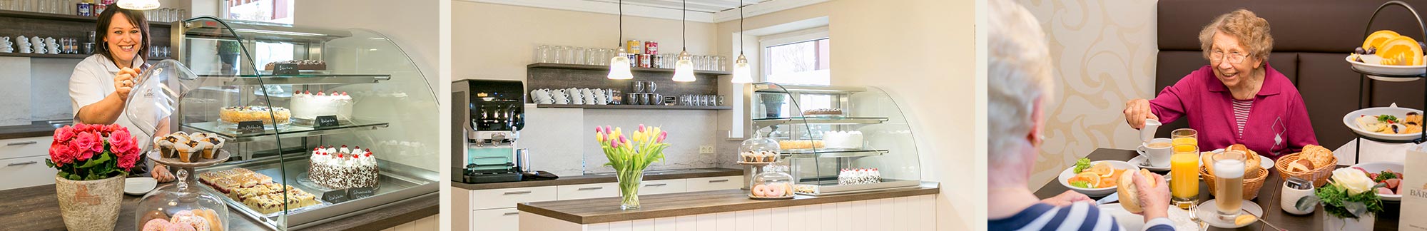 Entspannen Sie im Café Bärbel's in der Residenz Sonneneck